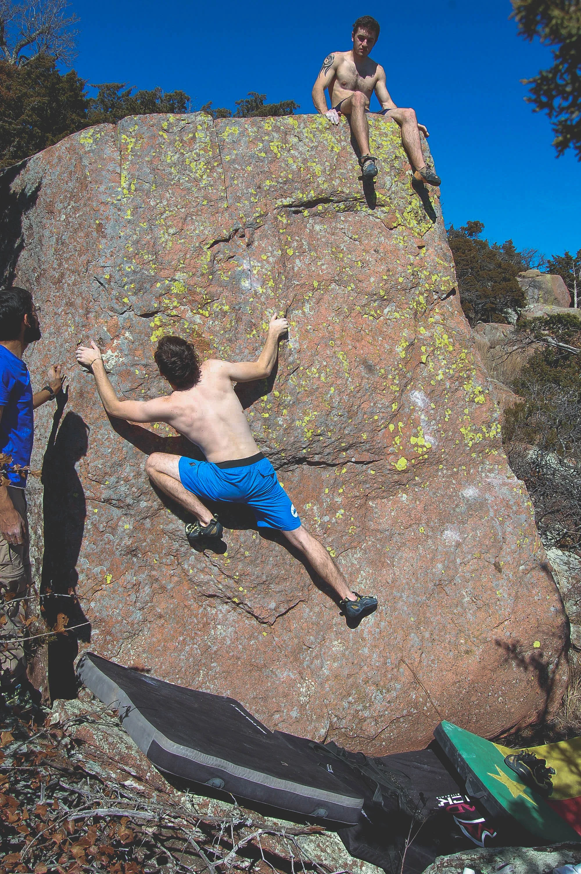Jack sits on top and watches as Evan sets his eyes on the next move of "Footloose" V1
