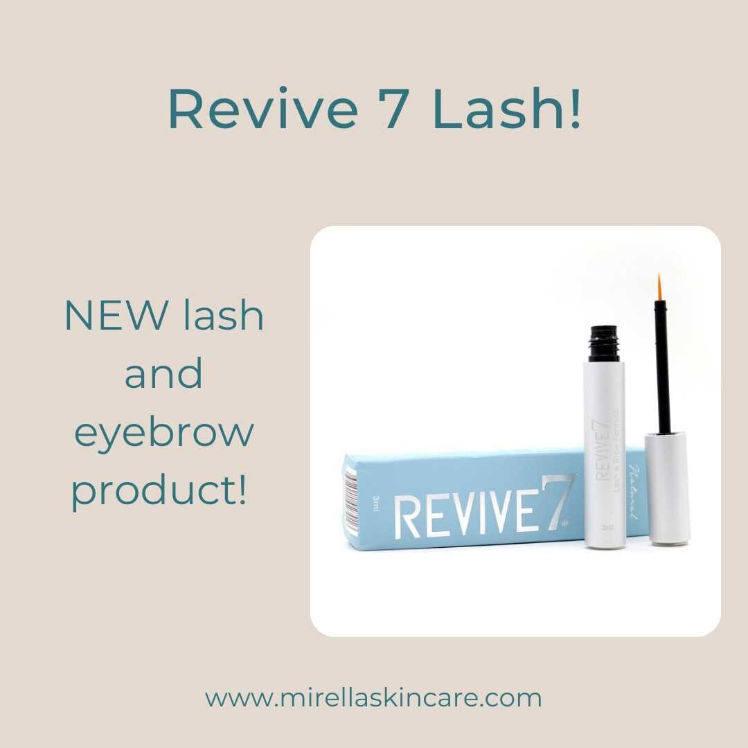 ✨NEW✨ product has hit my shelves! Revive 7 Lash is a grade-A serum made in Canada that offers significant length and volume without harmful ingredients. Clinically tested and recommended by dermatologists, Revive7 improves lash and brow thickness and