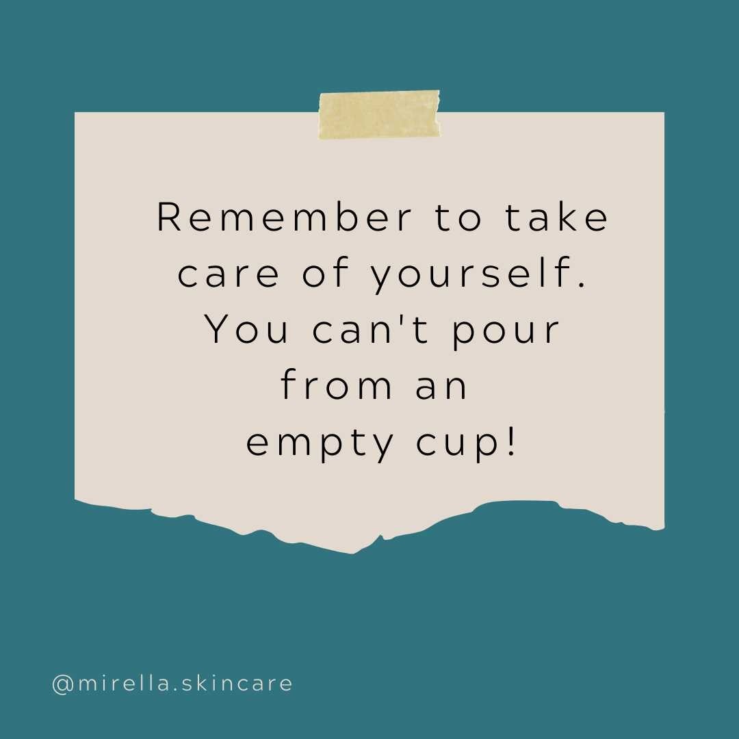 Give yourself a little extra love this weekend! Spend some time outside, plant some flowers, read a book. Do something for you!