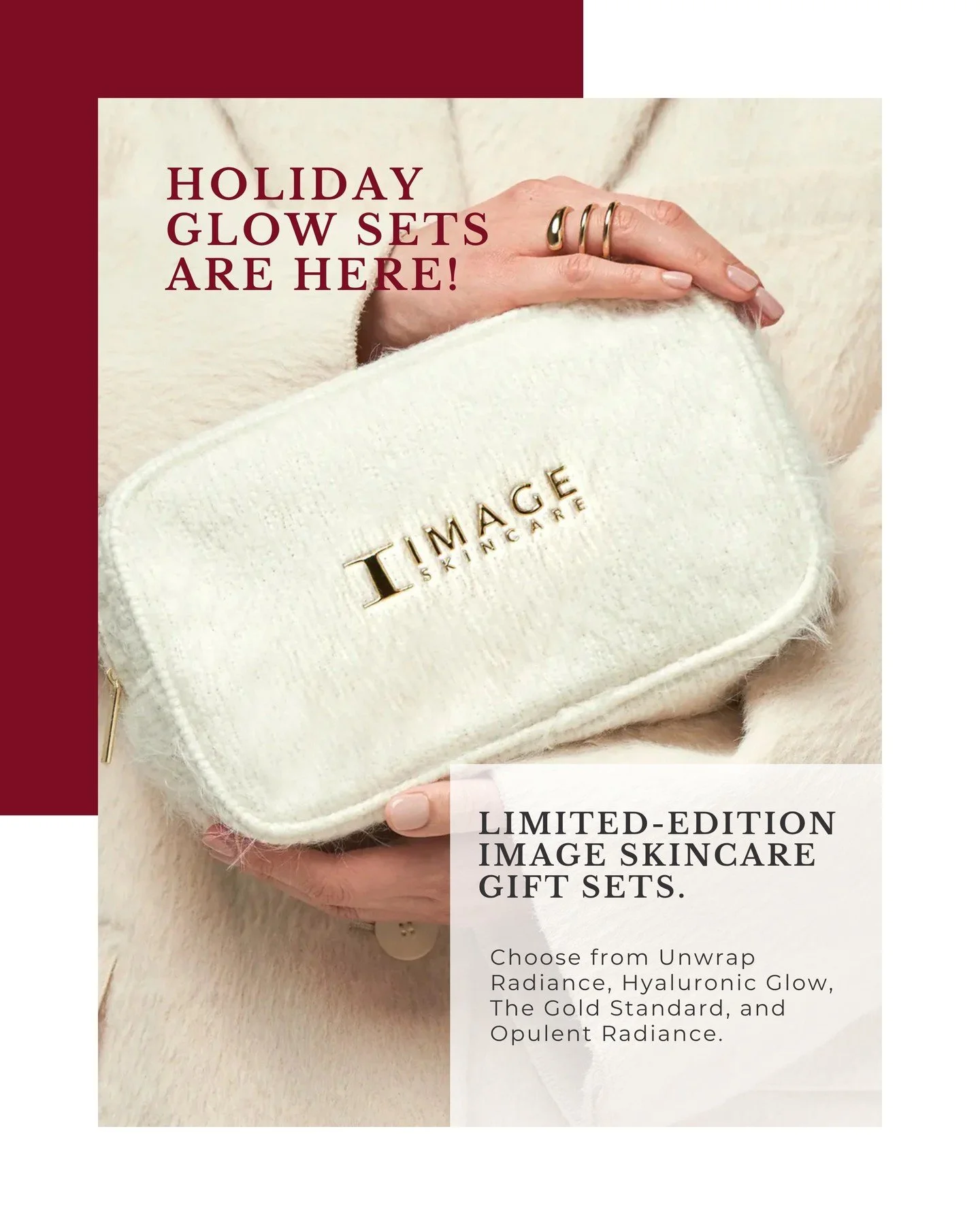 My much-anticipated holiday sets are here, and this year they&rsquo;re extra special. ✨⁠
⁠
Each limited-edition IMAGE Skincare collection is beautifully curated to hydrate, brighten, and rejuvenate, the perfect way to glow this season.⁠
⁠
🎁 Unwrap R