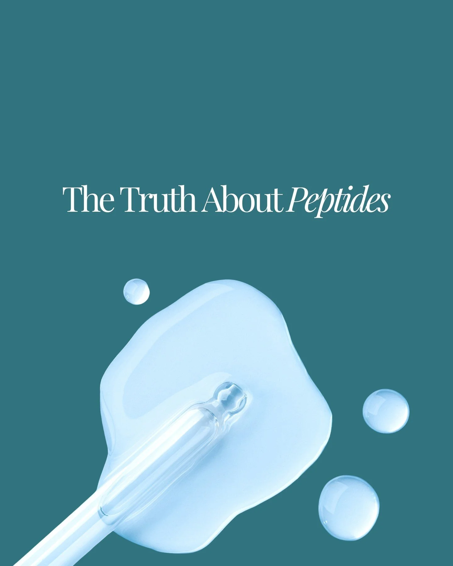 Peptides get talked about a lot&hellip; but here&rsquo;s why I genuinely love them. 🧬⁠
⁠
They&rsquo;re not just &ldquo;firming.&rdquo; They&rsquo;re communicators.⁠
⁠
When I use peptides in treatments or recommend them in products, it&rsquo;s becaus