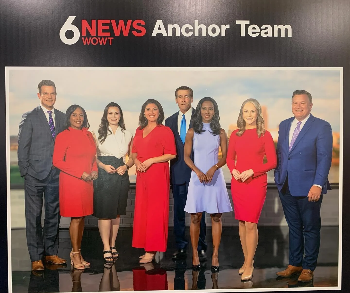 Today we celebrated 75 years of @wowt6news! Cheers to many, many more decades of serving Omaha and being on your side 🥂