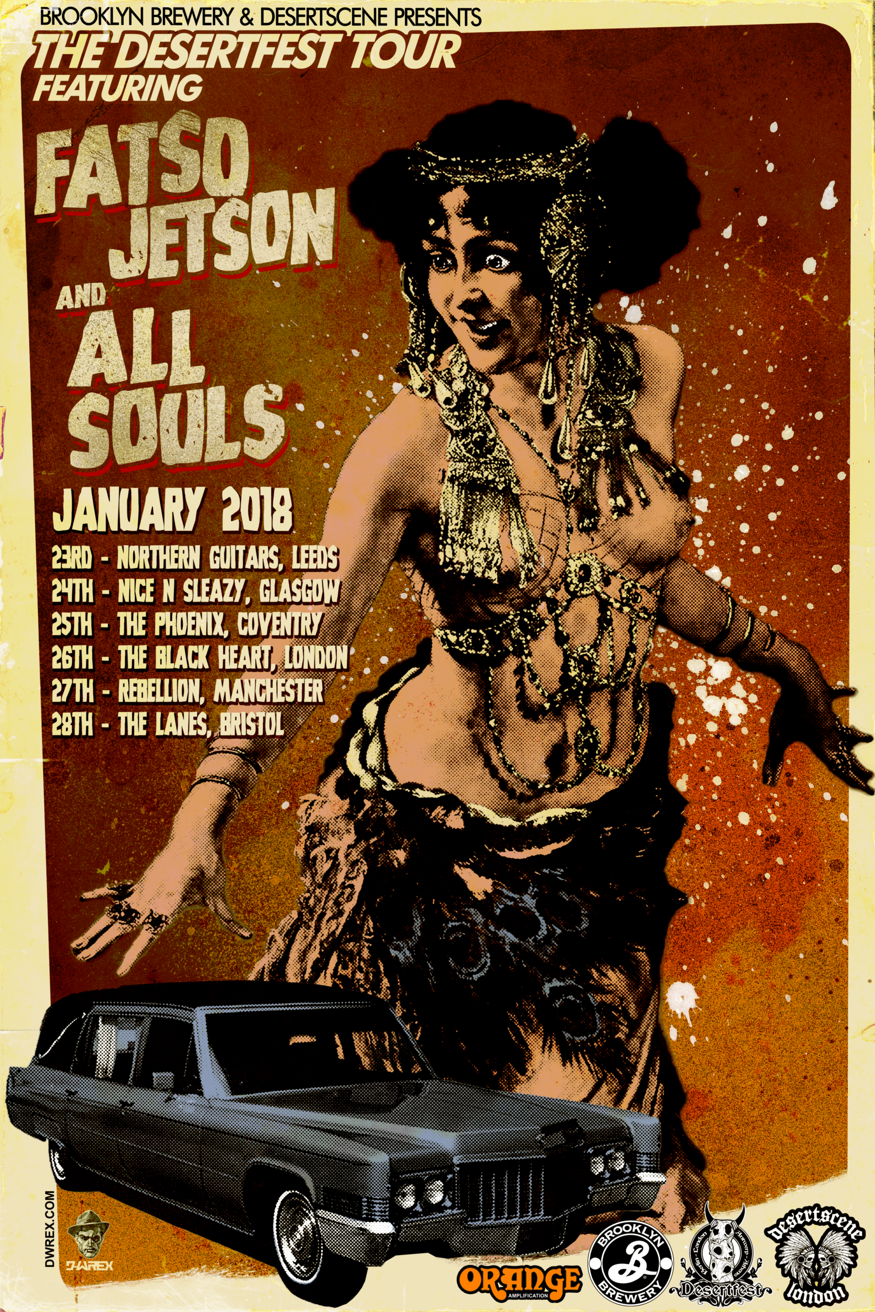 The Desertfest Tour w/Fatso Jetson & All Souls