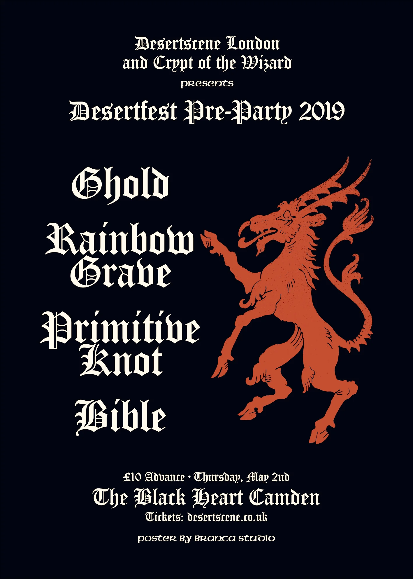 Desertfest Pre-Party 2019 ft. Ghold + Supports