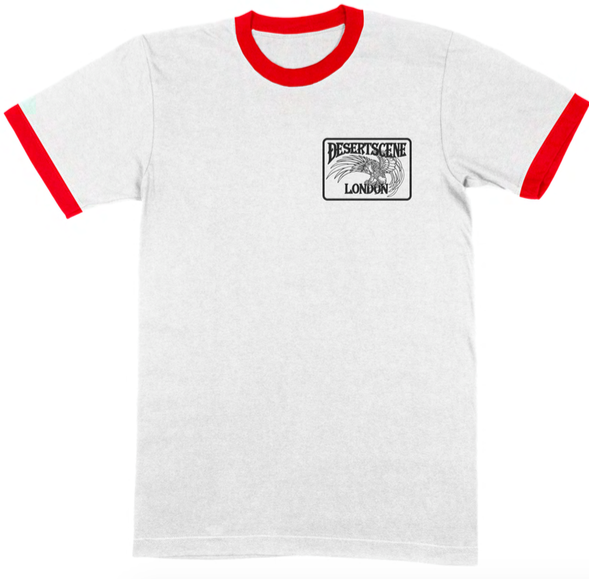 WHERE EAGLES DARE' UNISEX RED RINGER 