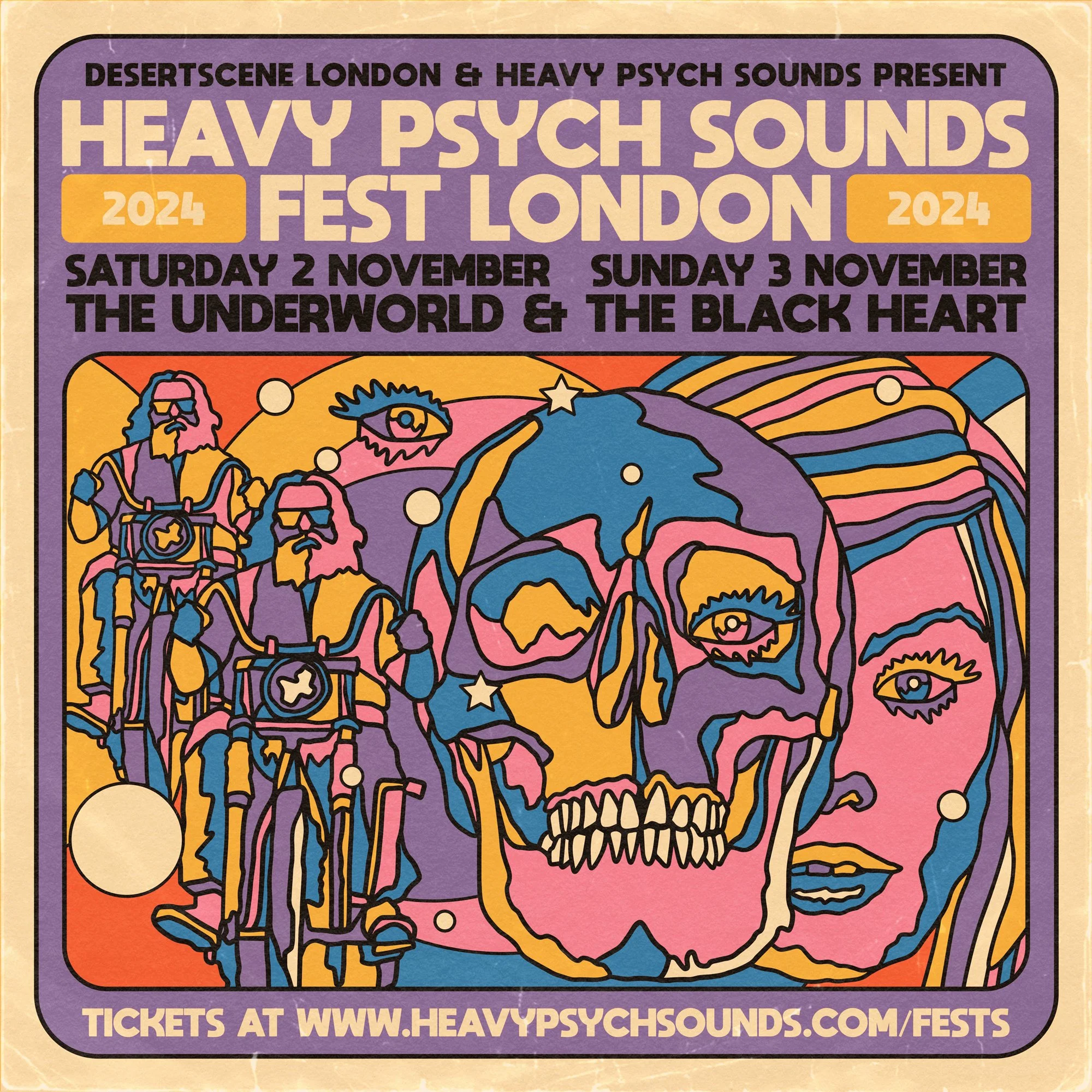 Heavy Psych Sounds Fest | The Underworld & The Black Heart, London