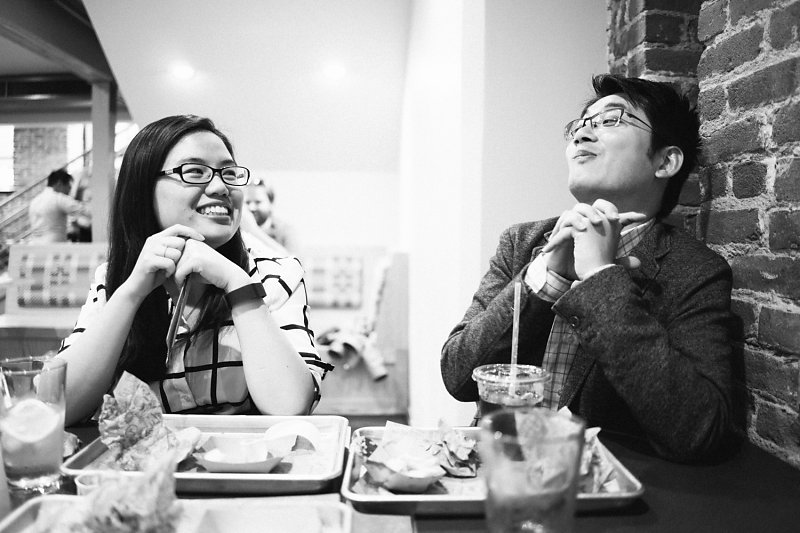 Sabrina and CT I met them in 2 completely unrelated occasions. Small world. It turns out they knew each other.