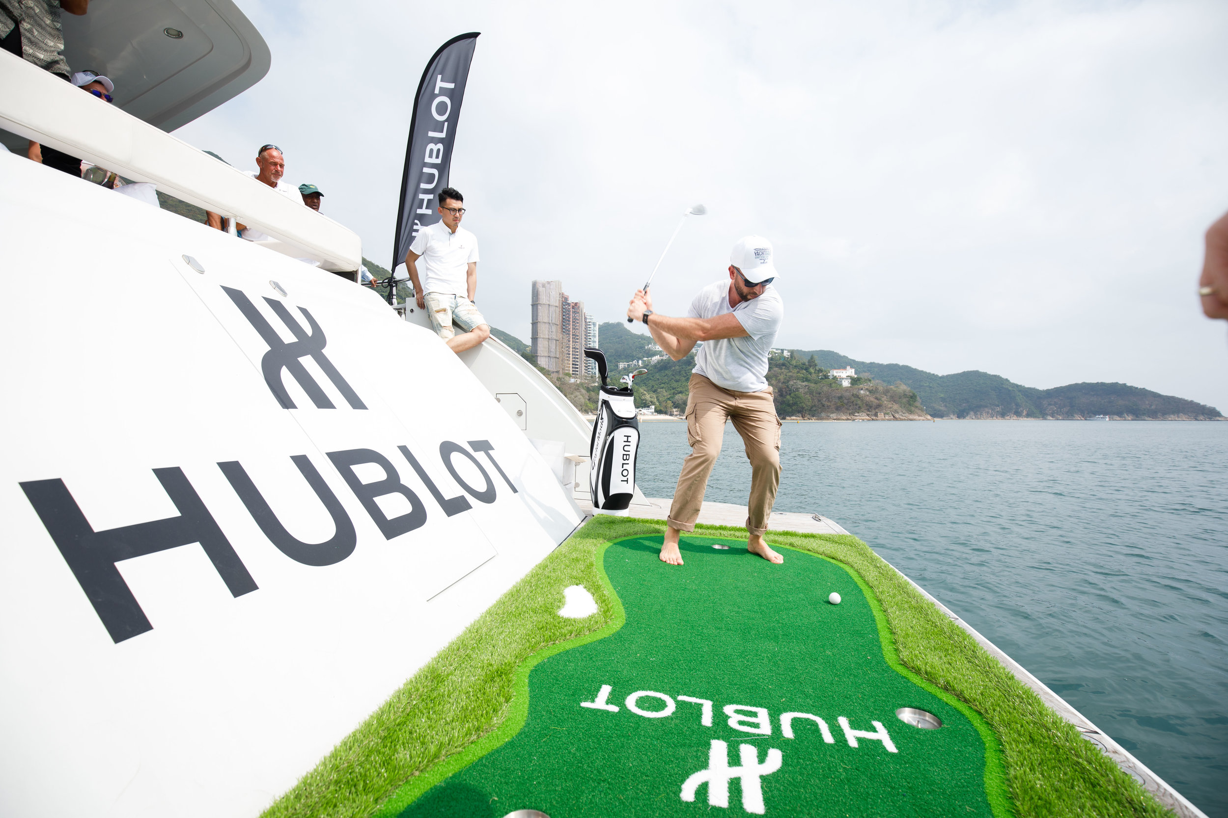 Hublot. Yacht Golf Event. Hong Kong