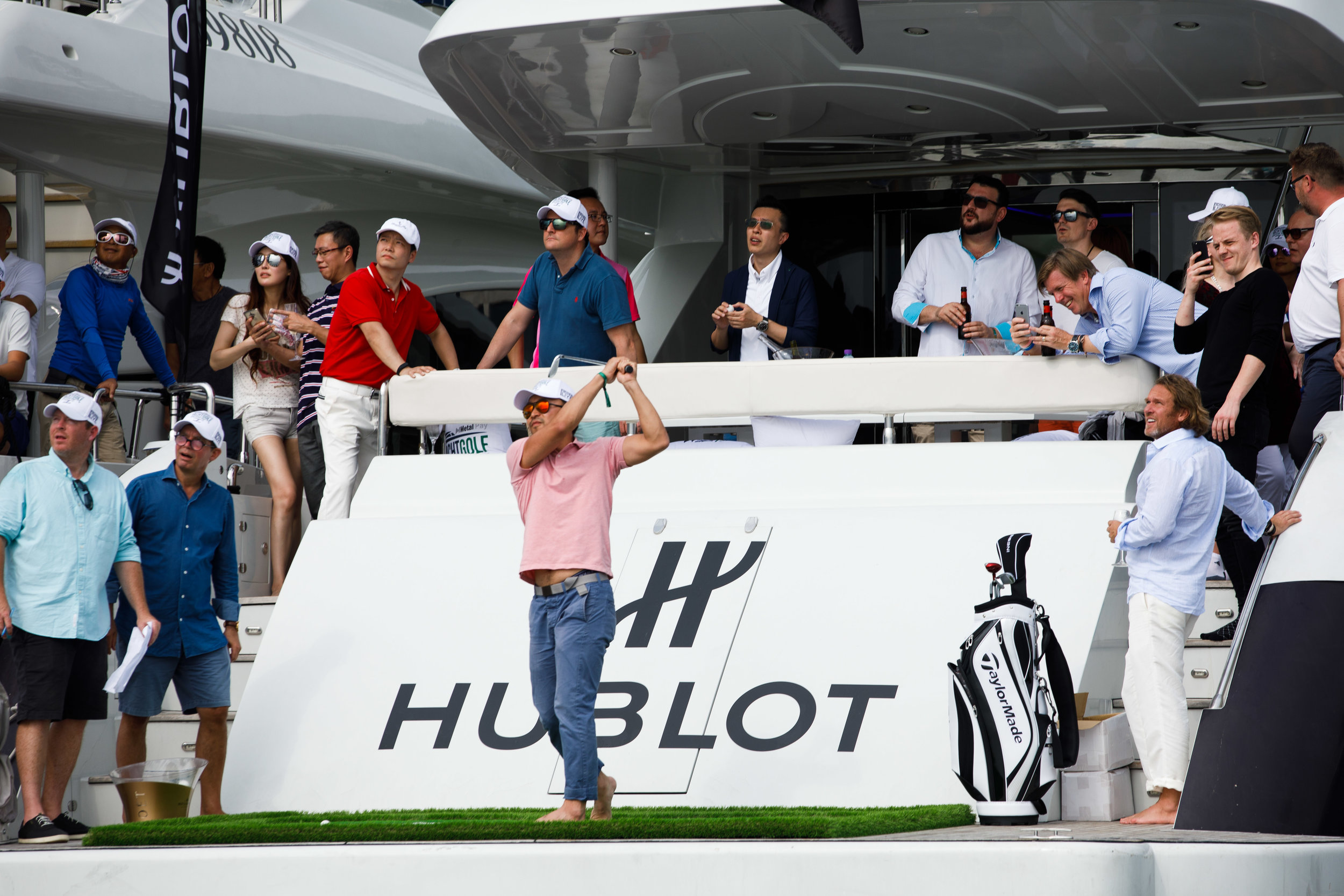 Hublot. Yacht Golf Event. Hong Kong