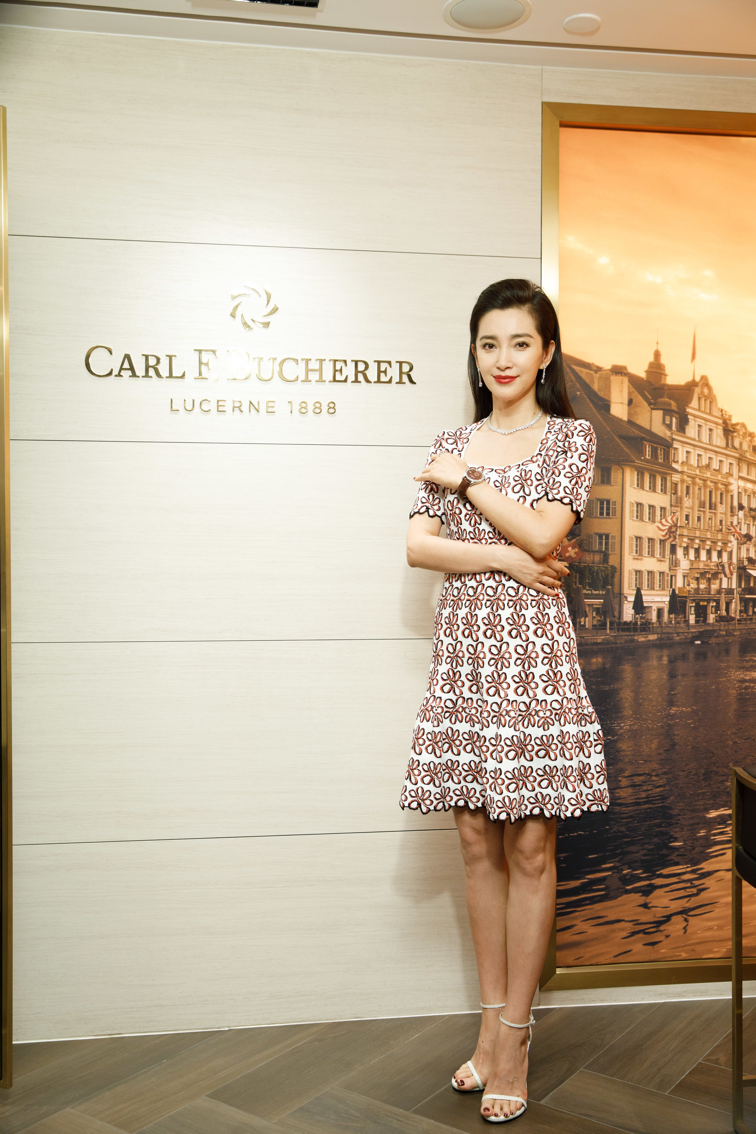 李冰冰 Li Bing Bing. Carl F. Bucherer Boutique Opening. Hong Kong. 2018