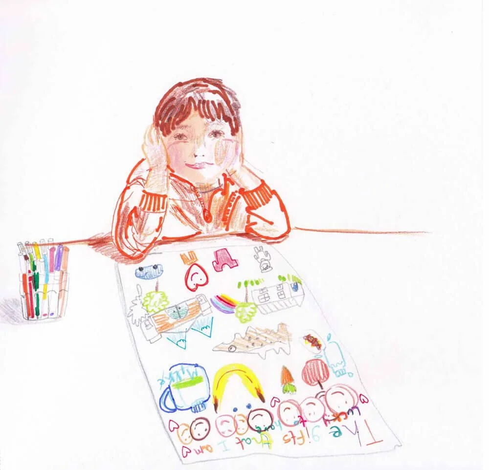 Illustration child doing a drawing_Caroline Angiulo.jpg
