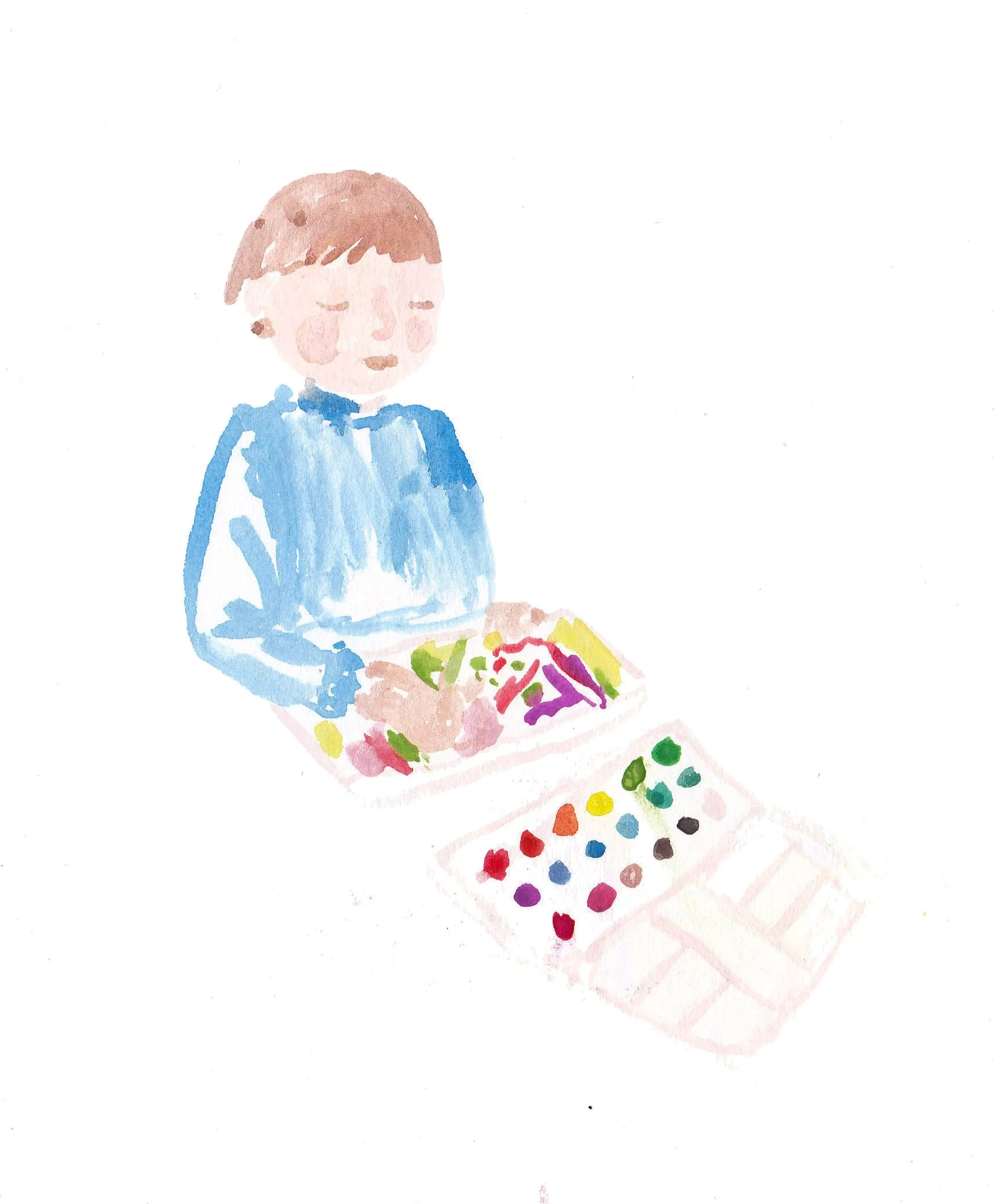 Illustration sketch of kid doing watercolours sketch_Caroline Angiulo_NEW.jpg