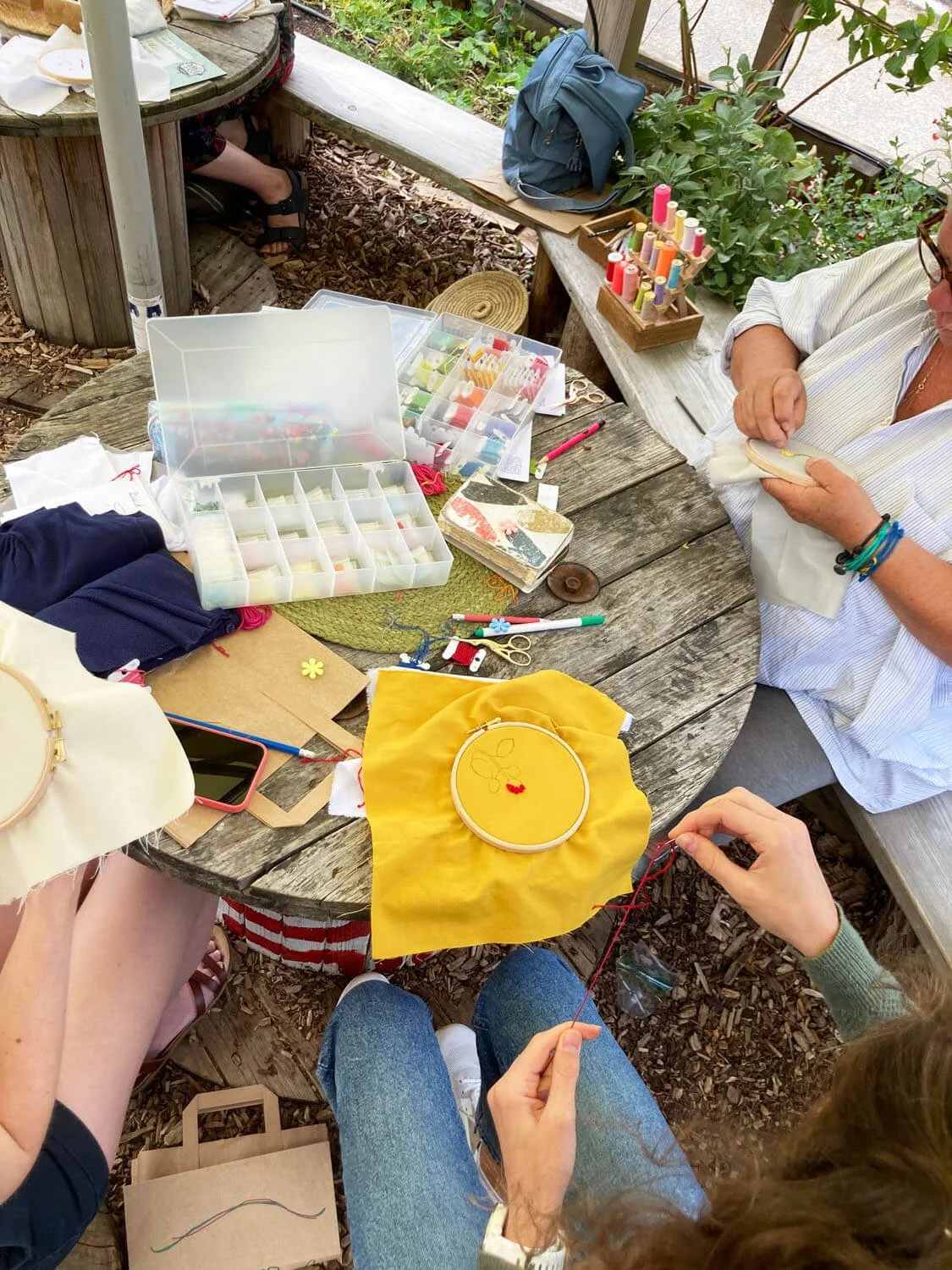 Garden Portraits Workshop 1_Details people embroidering_Caroline Angiulo.jpg