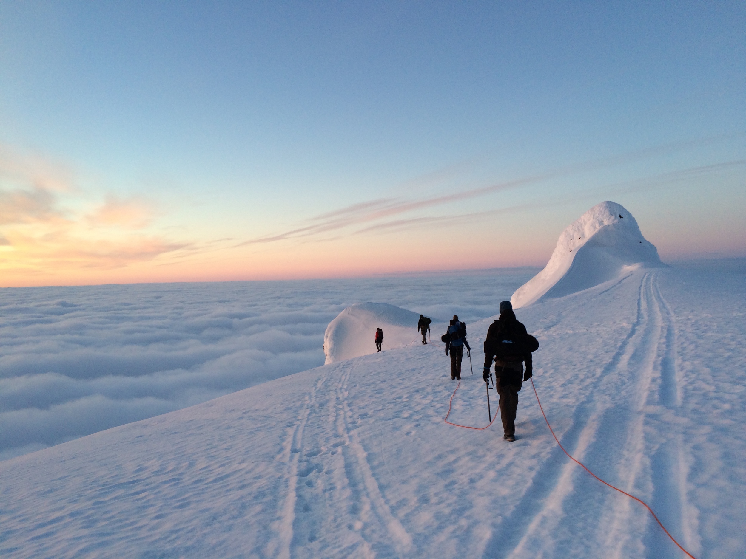 Hiking with Summit Guides