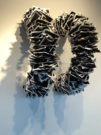 Wendy Wahl: ConTexts Photo Courtesy of UMass Dartmouth Art Gallery