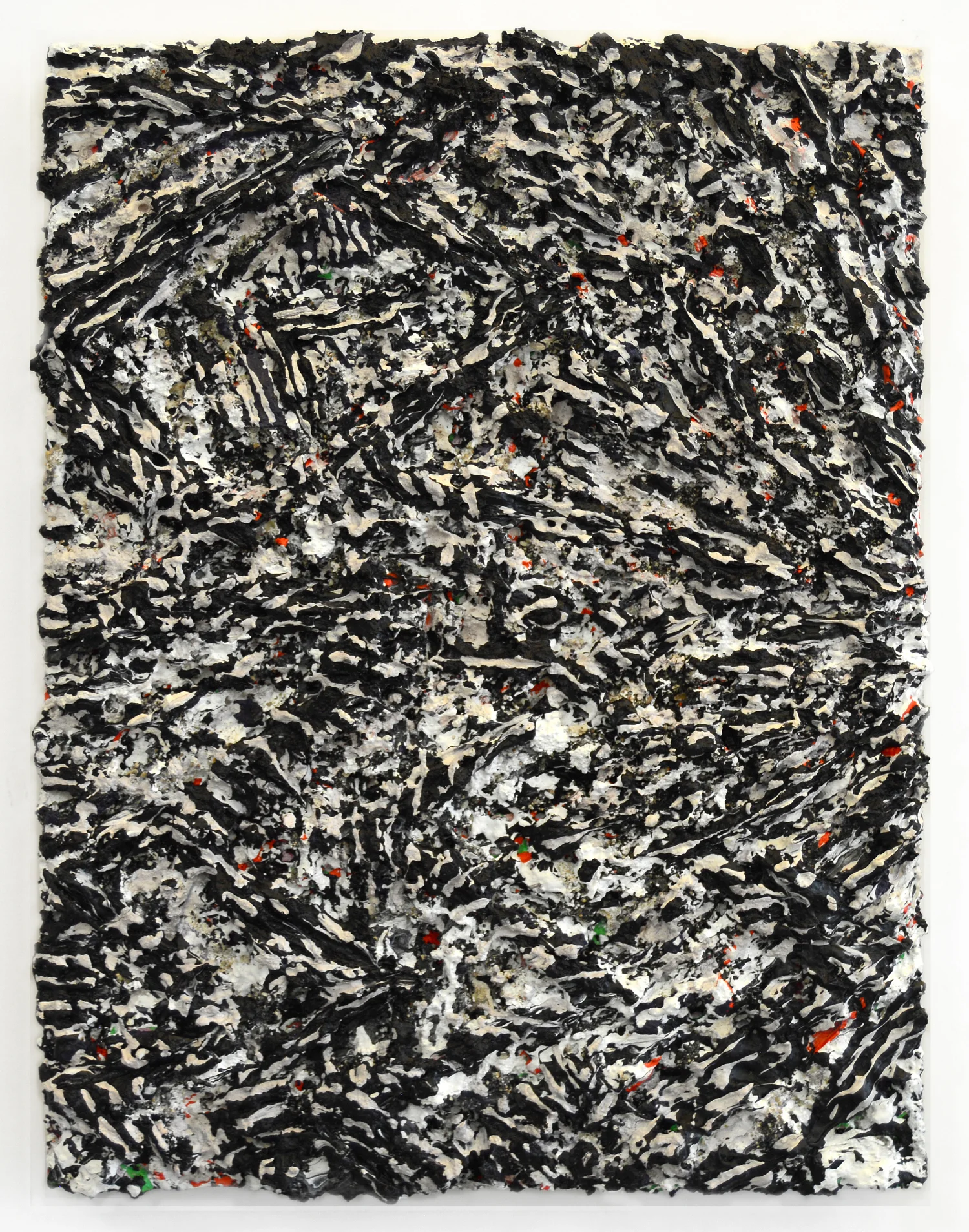 Slack Water , 2014 Keenan Derby Acrylic and sand on panel 12 x 9 in. $1,400