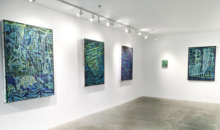 Installation view of Secrets of the Sea