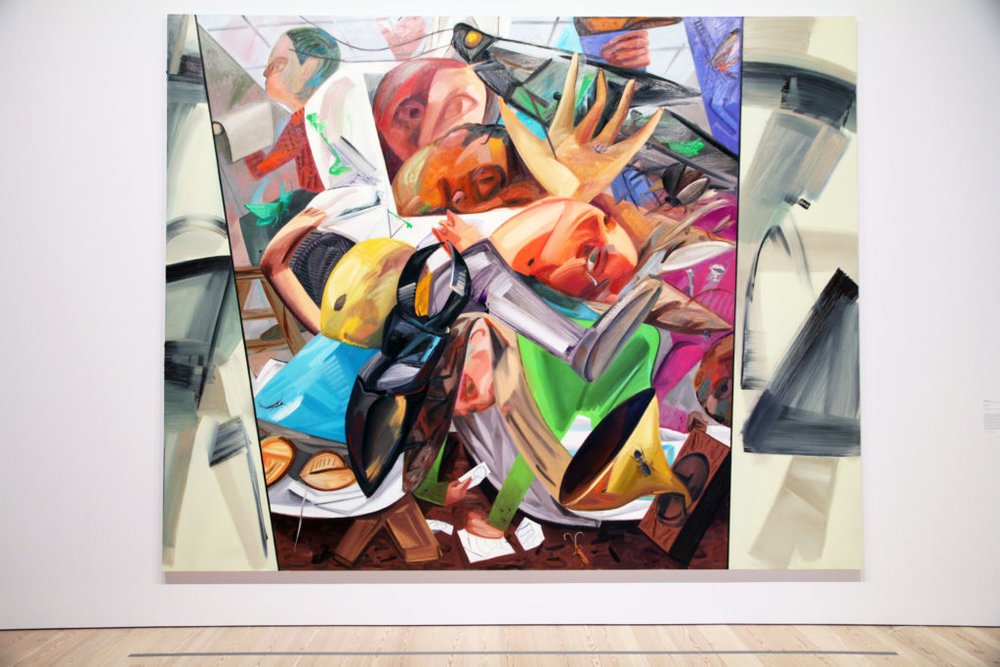  Dana Schutz Elevator, 2017. Photo by Henri Neuendorf.