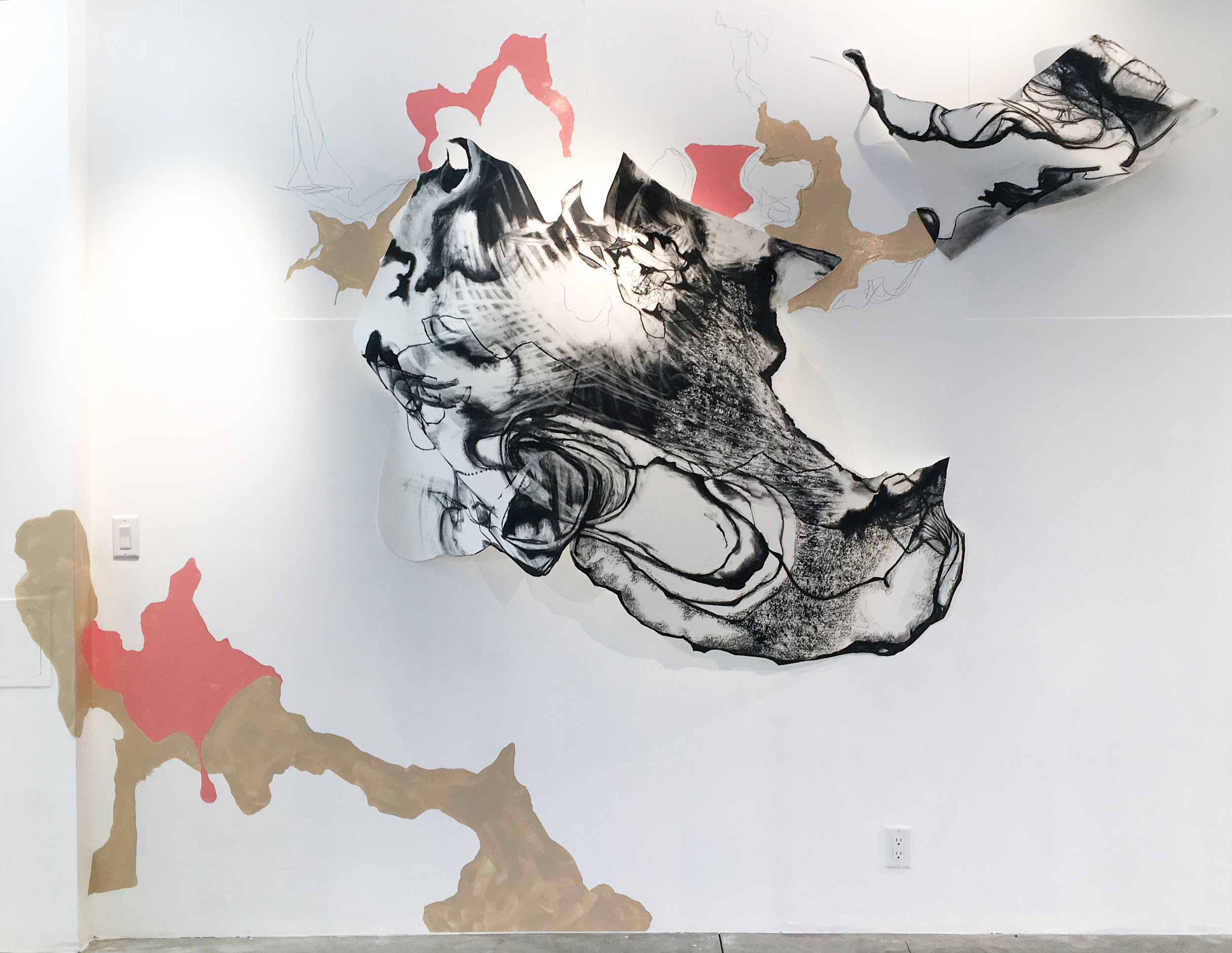 Installation view of Hale's And Neither Are We in The Garden