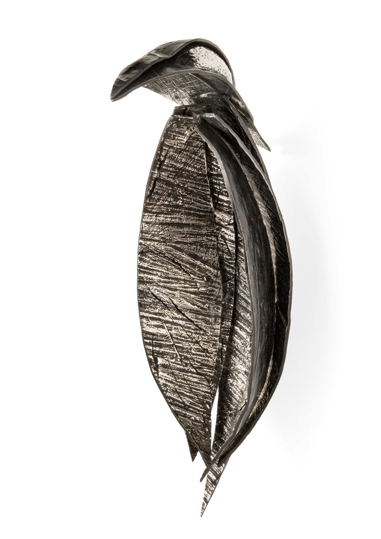 Katherine Taylor, "Bird," Stainless Steel, 18 x 7 x 10 in.
