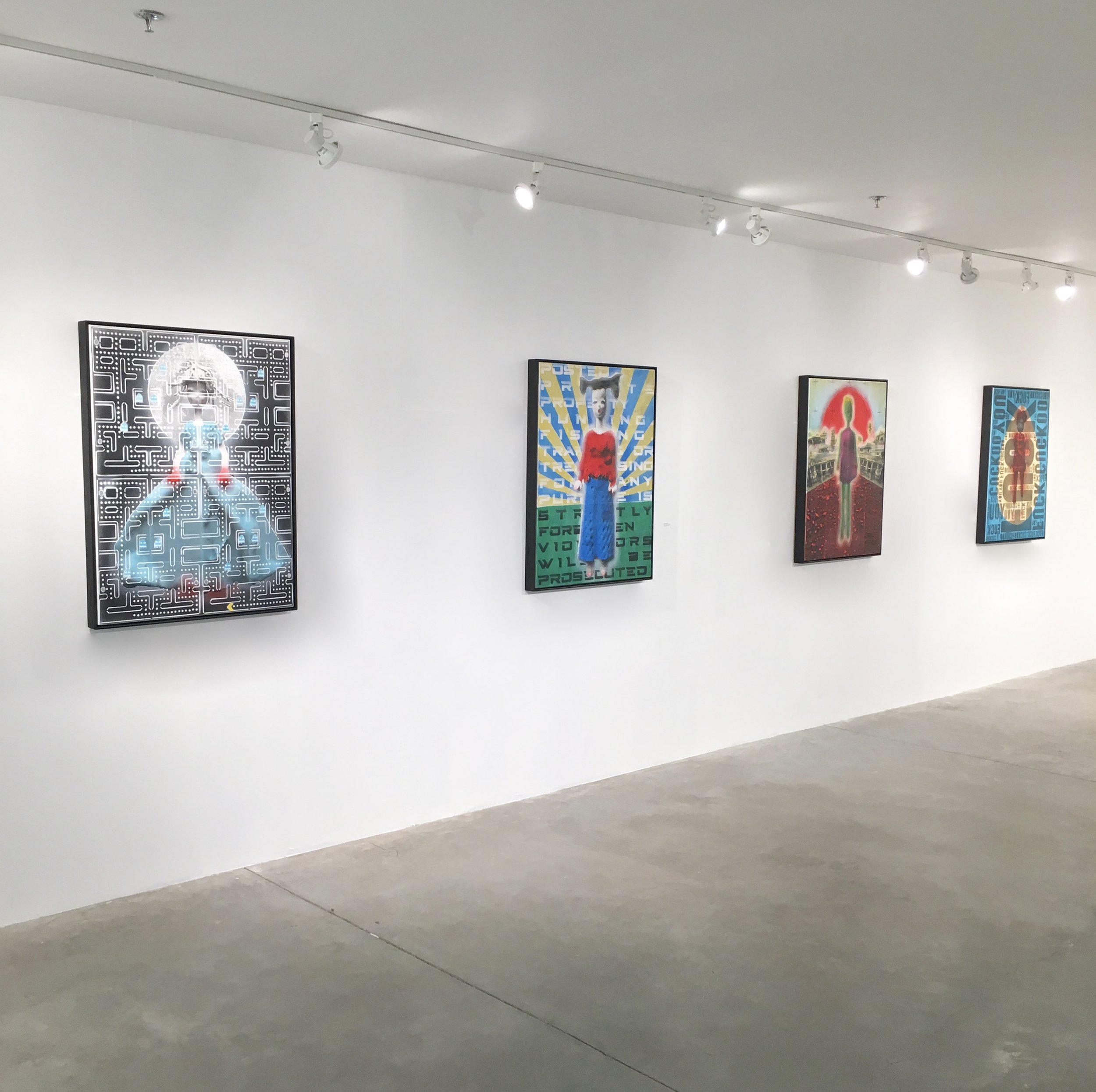 Install shot from Stranger Danger at Abigail Ogilvy Gallery