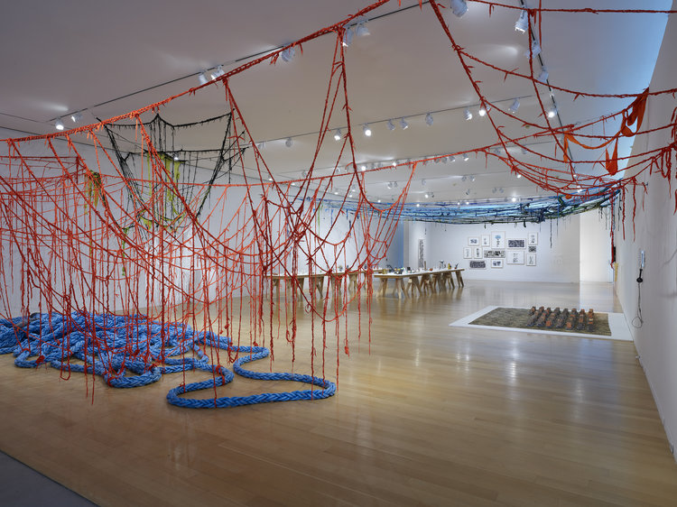 Sheila Pepe: Hot Mess Formalism. Image courtesy of deCordova Sculpture Park and Museum.