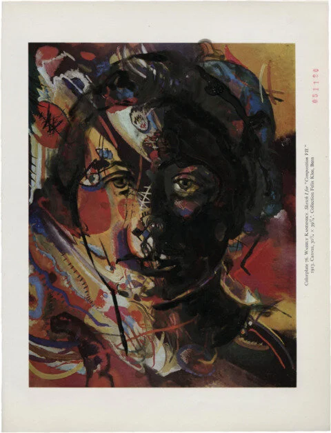 Gunta Stölzl, 2020 Sumi Ink on Book Page 11.375 x 8.625 in.Click for more information.