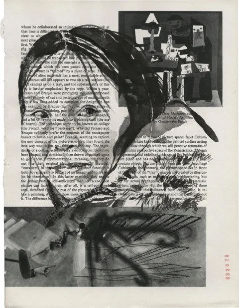 Napachie Pootoogook, 2020 Sumi Ink on Book Page 11.375 x 25.875 in. (Triptych)Click for more information.