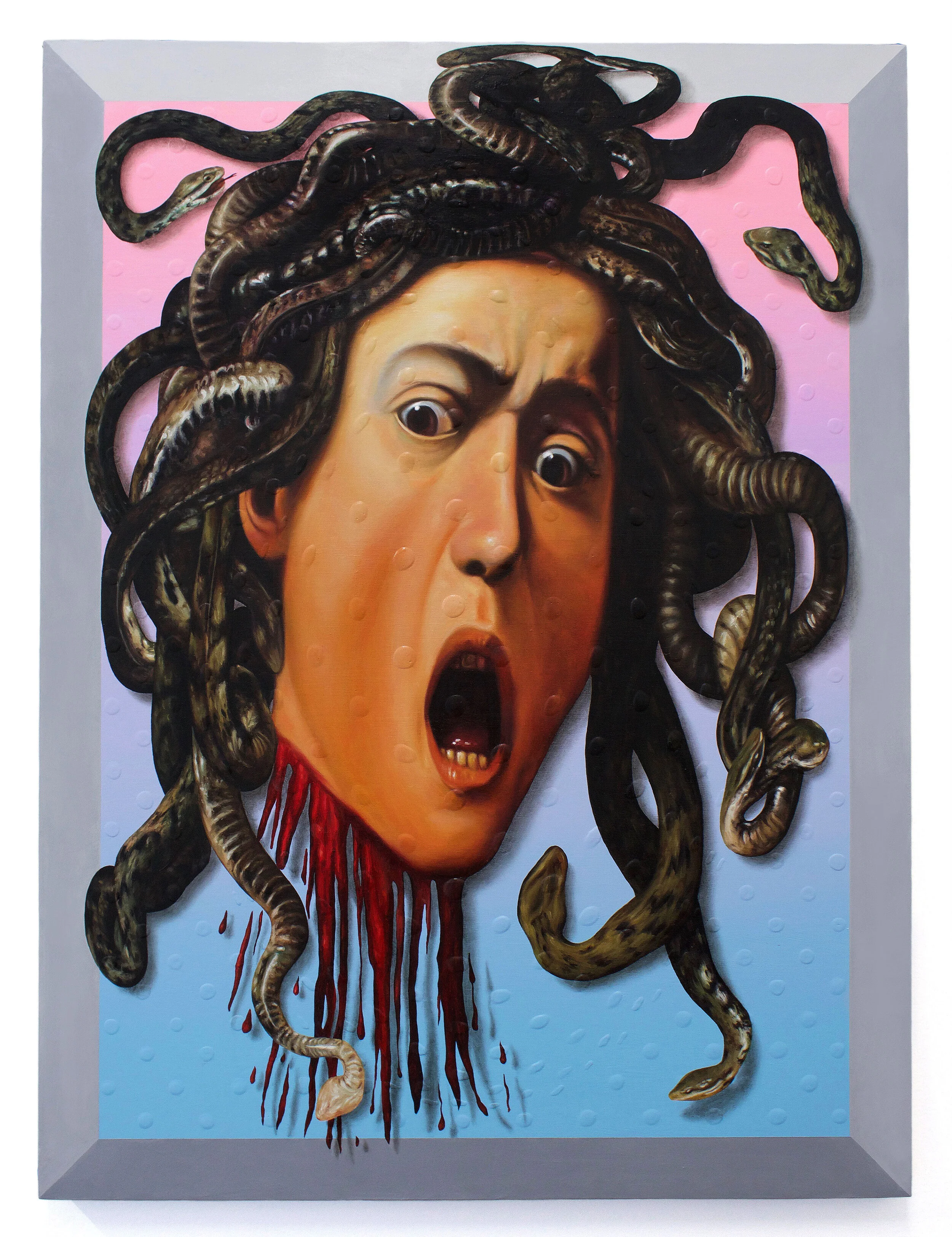 Katelyn Ledford Protectress, 2019 Oil on panel 24 x 18 in.