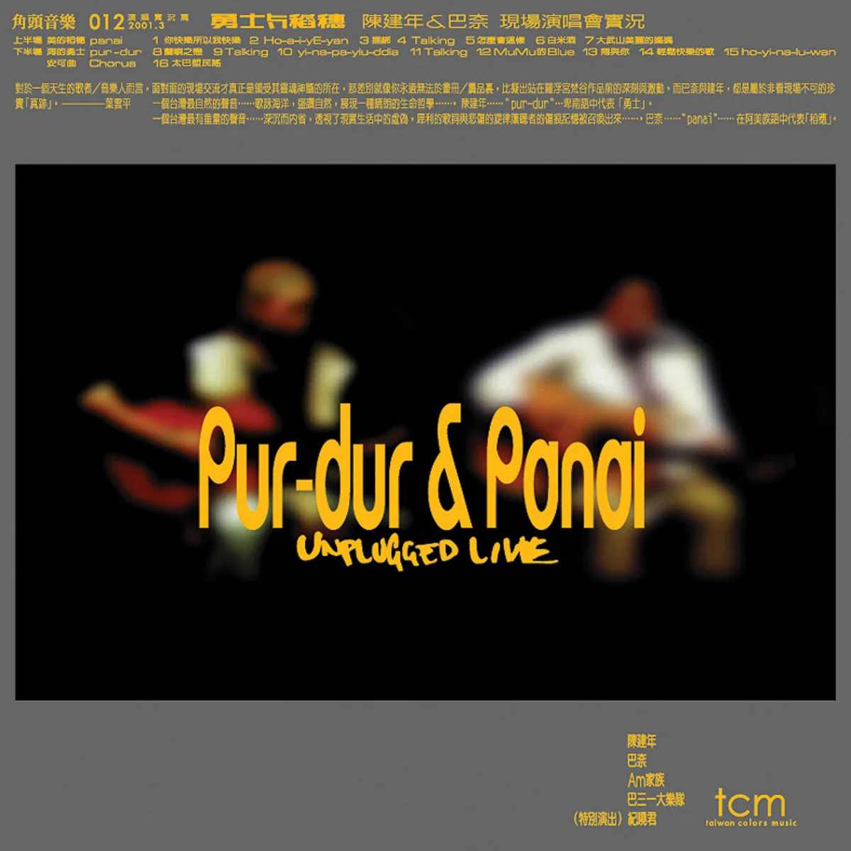 陳建年與巴奈／勇士與稻穗 