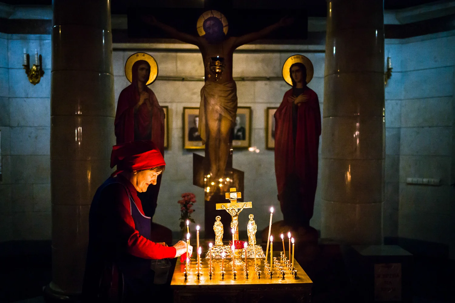 Church on place where Nicholas II, the last Emperor of Russia was shot - Yekatarinburg