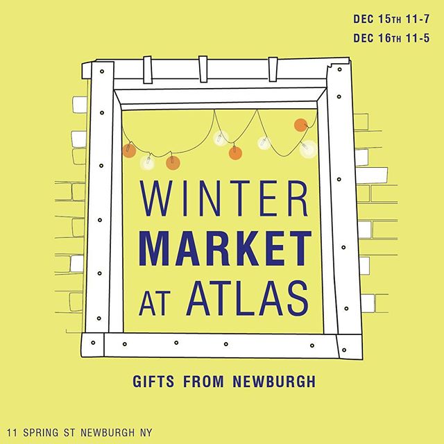Still need those last minute holiday gifts for those hard-to-buy-for people in your life? Tired of driving all the way to a store to find a bunch of different products in one area? Then @atlasnewburgh has you covered this weekend! #newburghny  #shopl