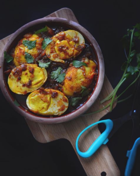 Tamarind Egg Curry Burmese egg curry dish cooked in tamarind sauce. (photo credit to @ limeandcilantro )