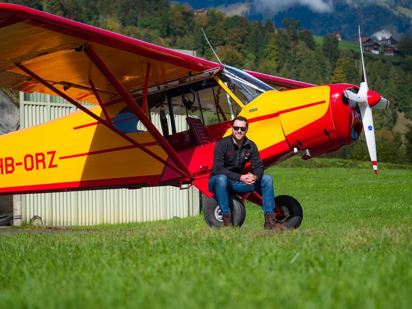 Let&rsquo;s go on an epic alpine flight with my friend @sky_trotter. The craziest captain in the entire Swiss🇨🇭 fleet. 

My friend flew a beautiful 70 year old Piper Super Cub on the most picture perfect day in the alps. It had been raining and sno