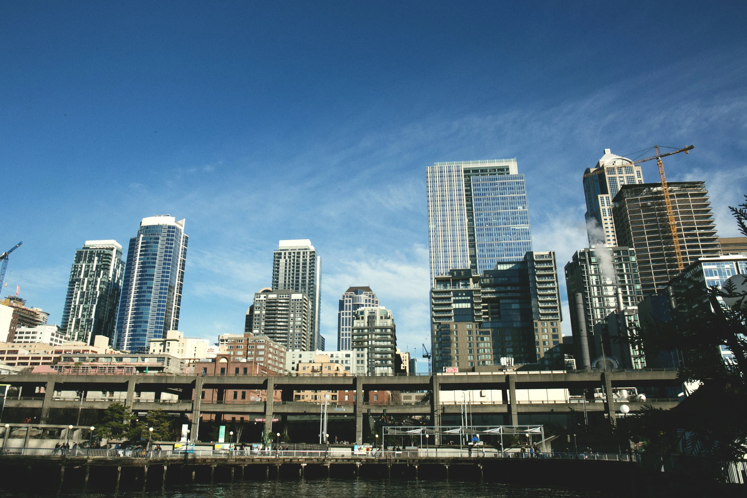 View from the pier