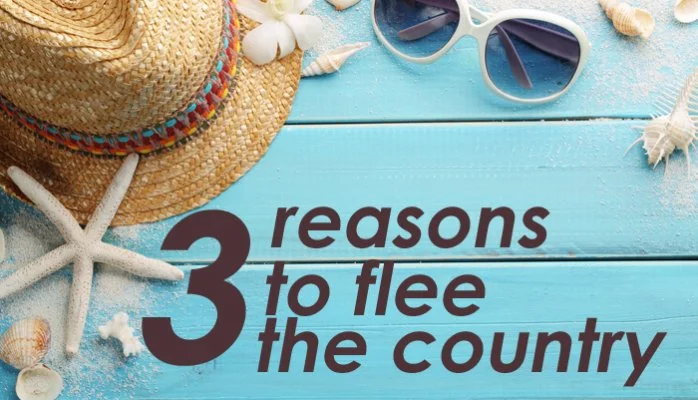 3 Reasons to Flee the Country During the Holidays