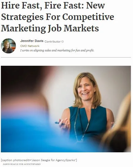 Hire Fast, Fire Fast: New Strategies For Competitive Marketing Job Markets