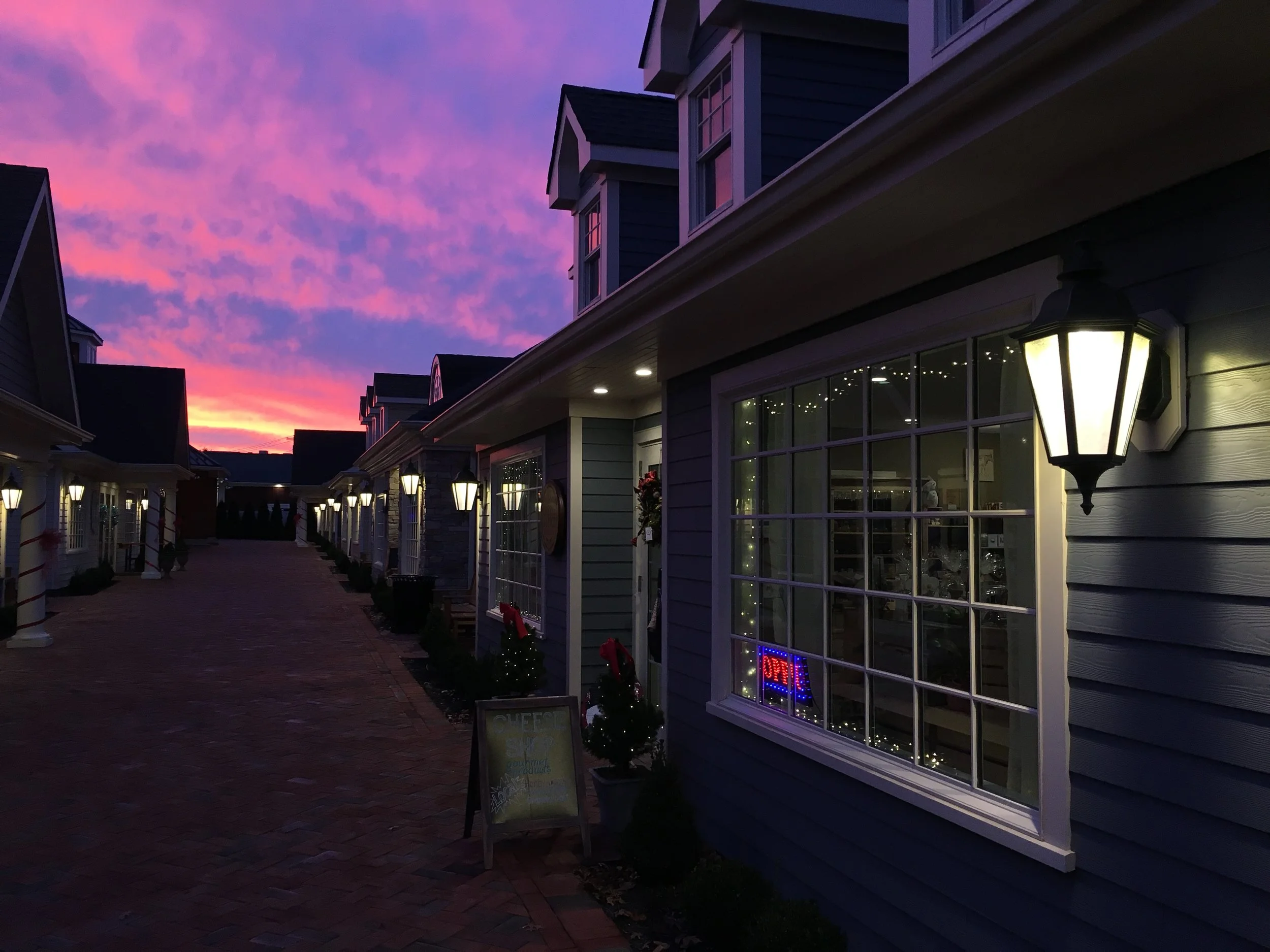 Thanksgiving Weekend Sunset