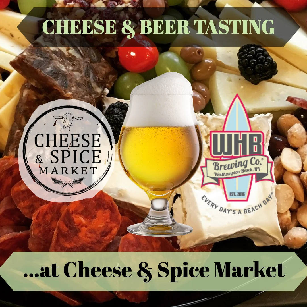 Cheese &amp; Beer Tasting (9/28)