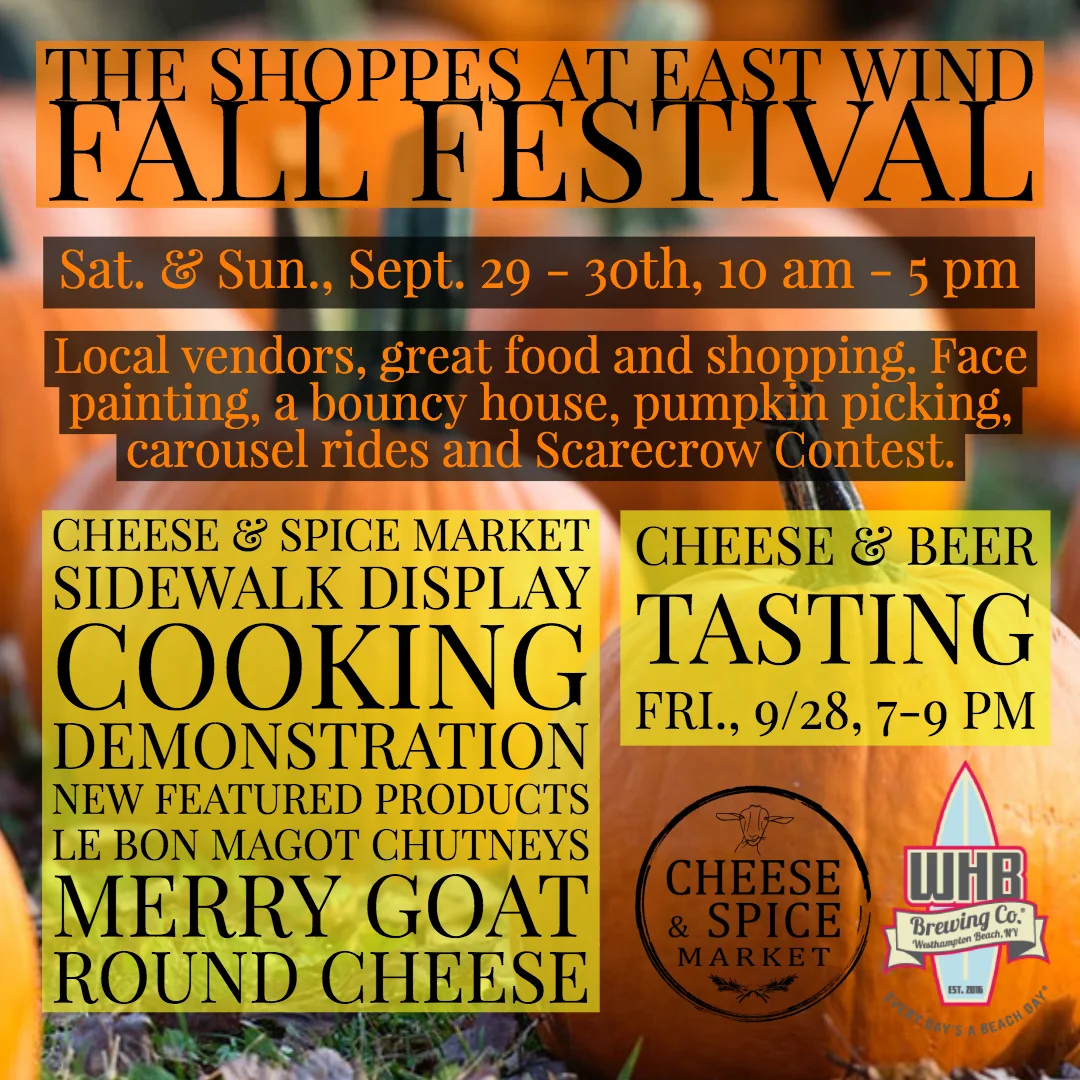 Fall Festival (9/29 - 9/30) - A Weekend of Yum and Fun!
