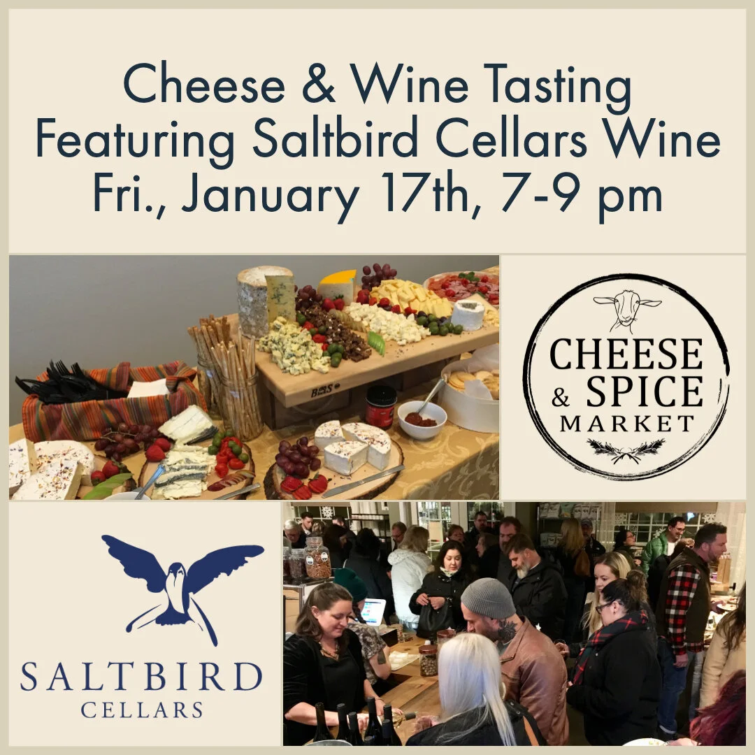 Our Winter Cheese &amp; Wine Tasting