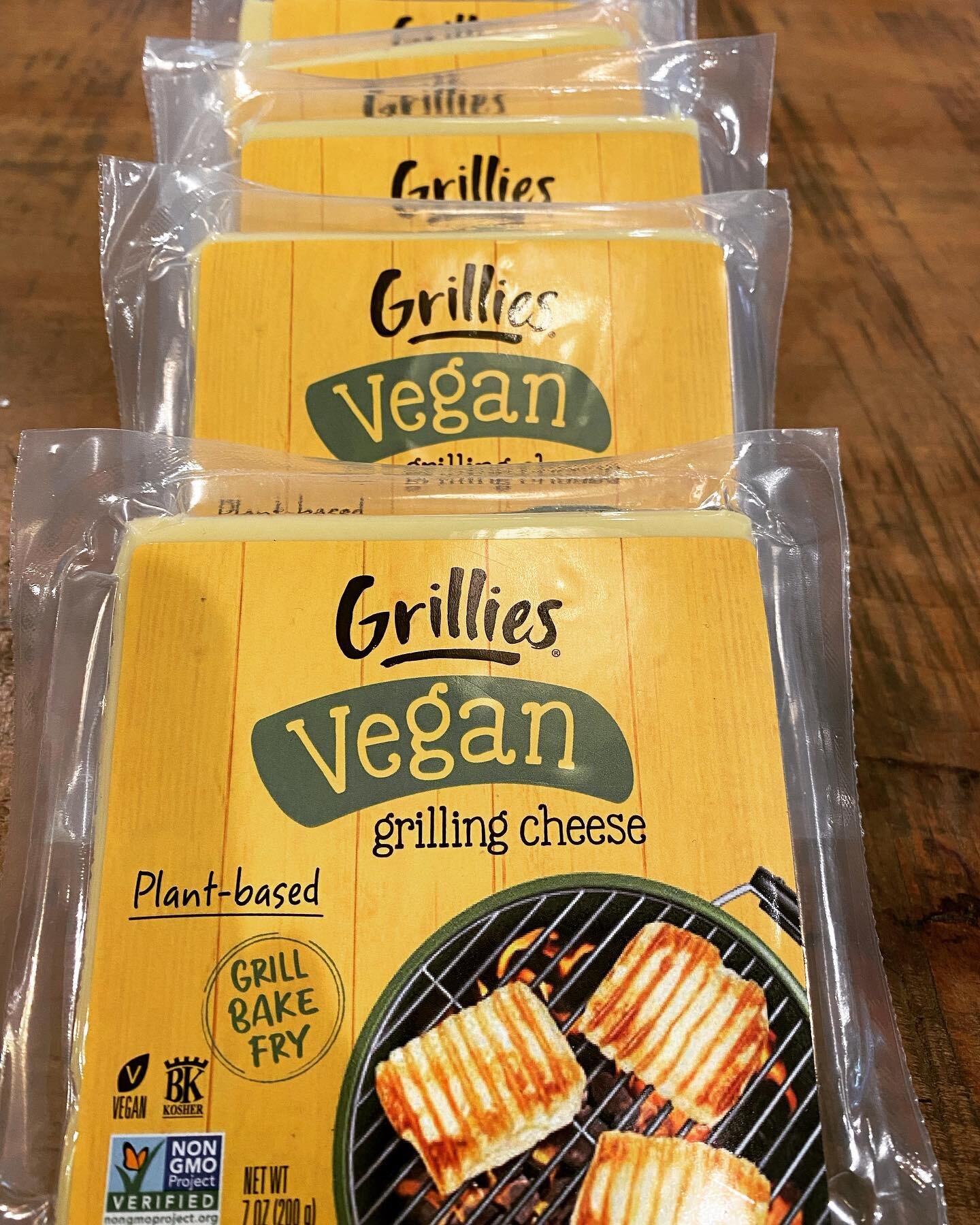 Vegan Halloumi. This cheese is sooo good grilled or browned in a pan with a touch of olive oil. #cheese #veganfood #vegan #vegancheese #grilling #grillingseason #appetizers #salad #justlikethat #shoplocal #supportsmallbusiness #veganlife #veganfoodsh