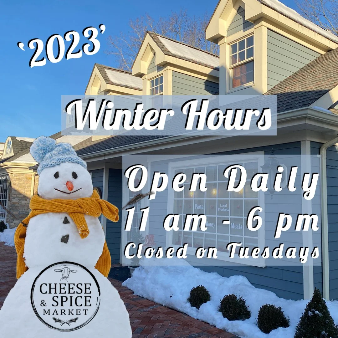 New Winter Hours 2023
