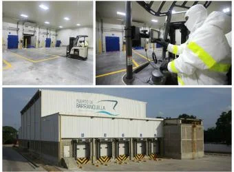 La primera bodega de refrigerados y congelados en un puerto.