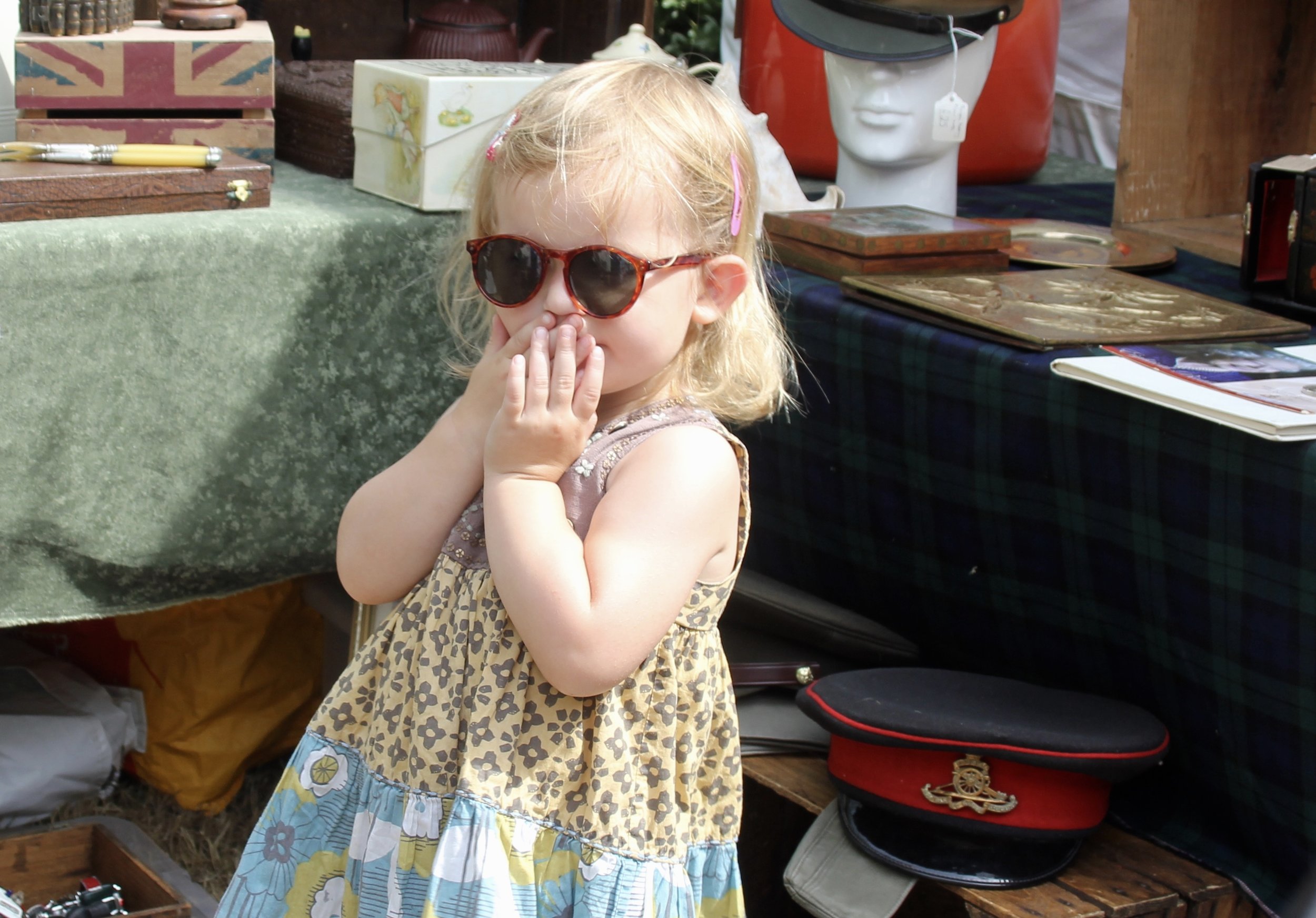 Young Vintage Fan at Heydon 2019