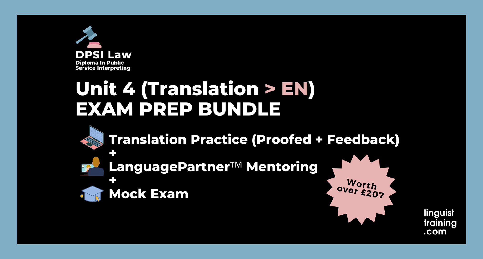 Diploma in Public Service Interpreting (DPSI) LAW course — Diploma in Public Service Interpreting (DPSI) LAW course —