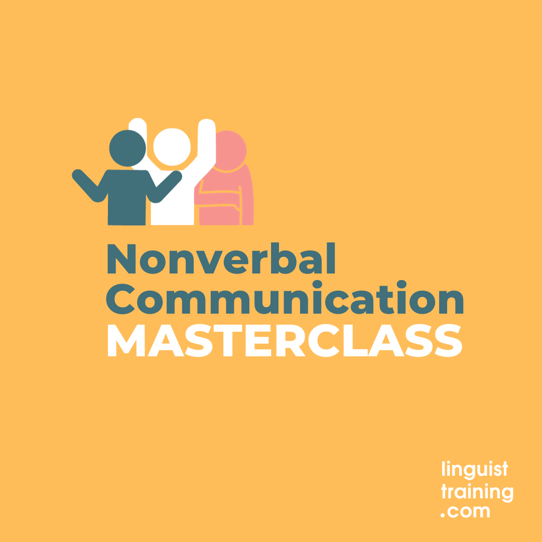 Nonverbal Communication Masterclass only - £49