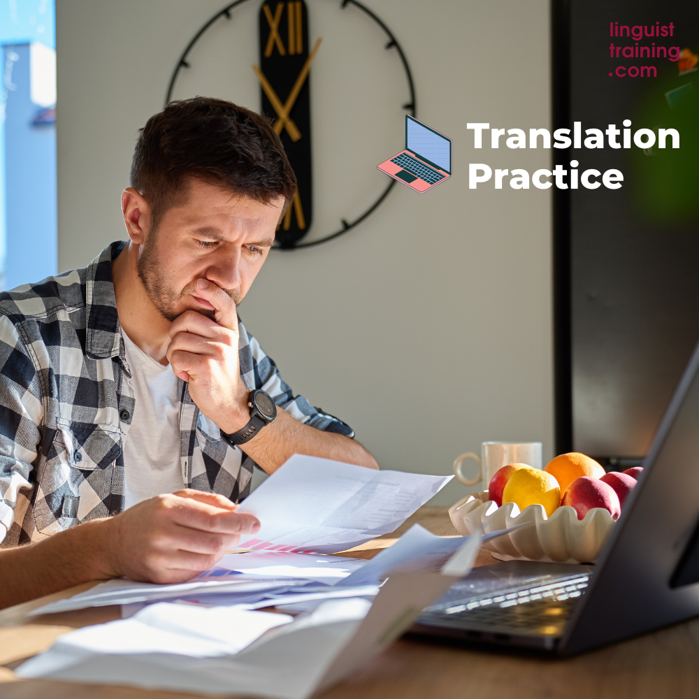 Why Should You Undertake Translation Practice with Expert Feedback?