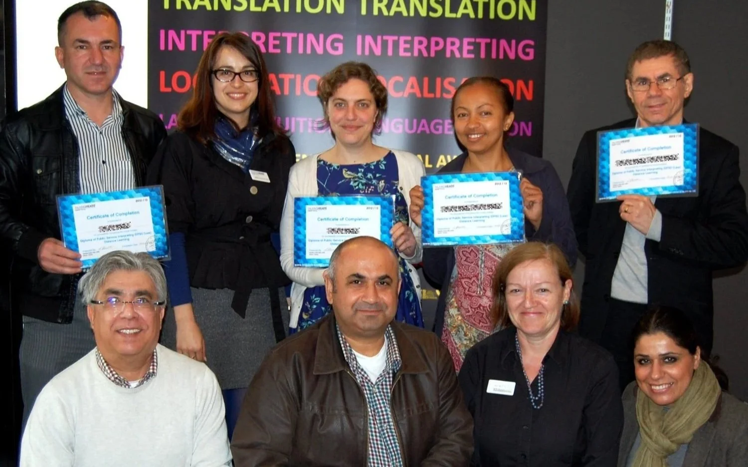 DPSI Graduates with LT Founder