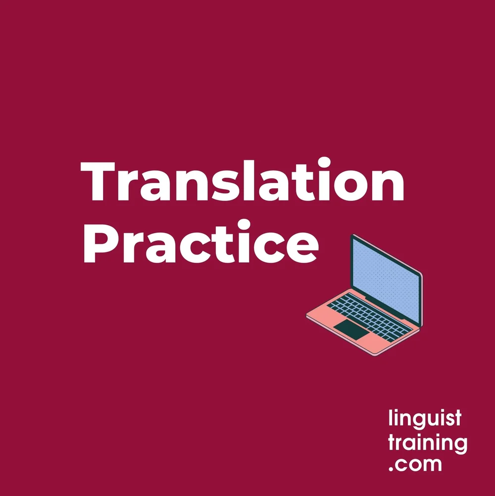 Translation Practice